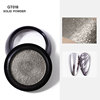 Cross -border net red nail art mirror powder cosmetics -grade solid mirror powder titanium gold powder factory direct sales