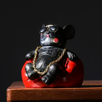 Социальные украшения для автомобилей собак Социальные подарочные украшения для собак Социальные украшения для автомобилей свиньи Украшение интерьера Центрального управления