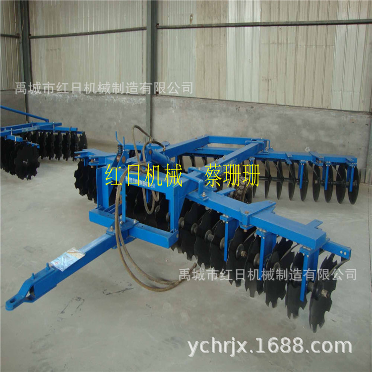 4.4米折翼中耙　供应悬挂中耙　出口圆盘耙　拖拉式重耙