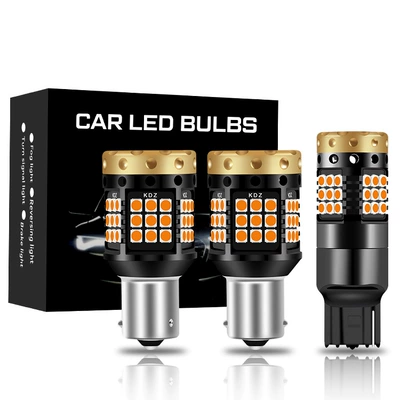 Amazon explosions led super bright turn signal decoding anti-strobe 3030 45SMD 7440 1156 PY21W (Dönmə işıqları)
