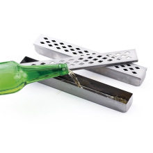 现货可定制厂家批发全不锈钢烧烤加湿器加湿盒烟熏香料盒 保湿器