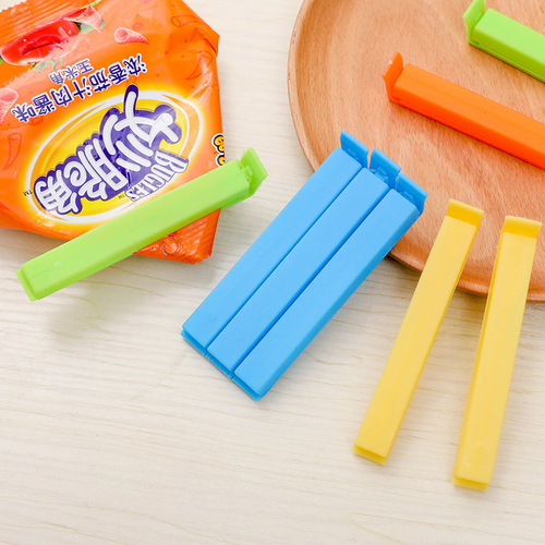Creative candy color sealing clip plastic bag sealing clip fresh snack food clip tea sealing clip