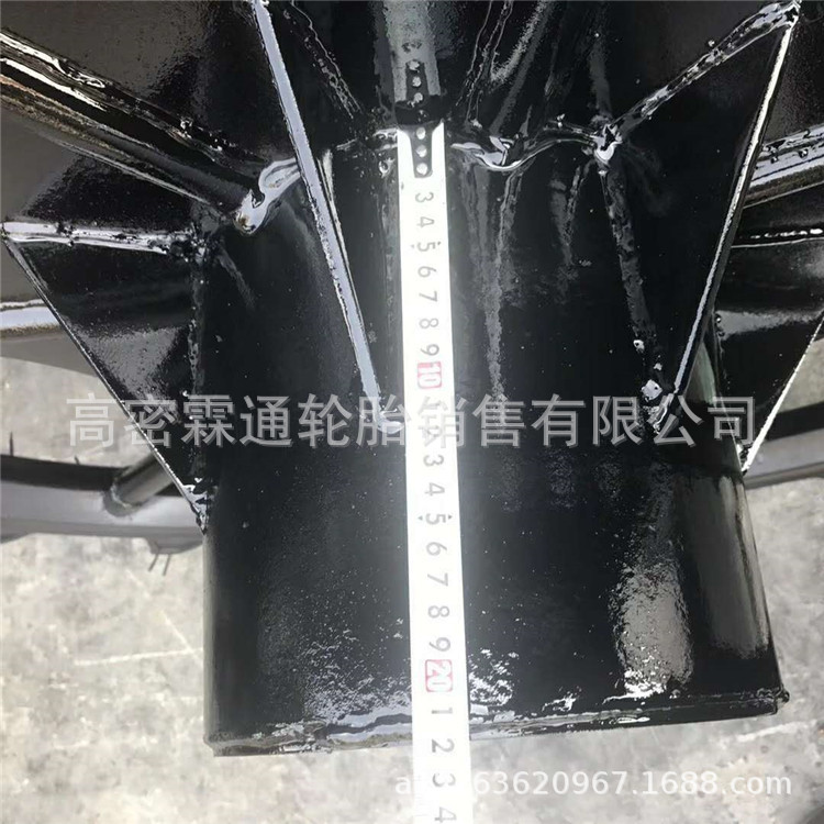 实心打药机轮胎加厚加宽型2.1米1.8米1.5米1.2米0.9公分带加长脖