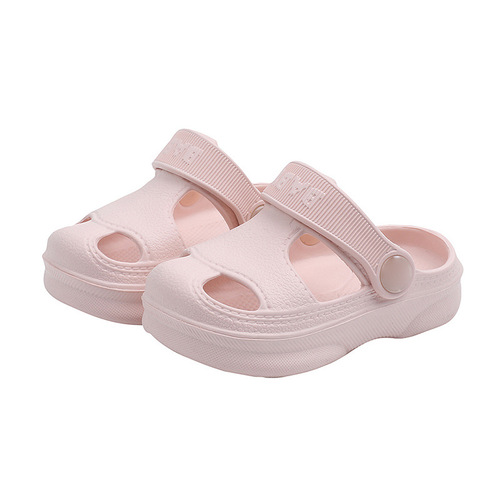 Children's Hole Shoes Summer Boys Baby Non-slip Soft Sole Beach Shoes Girls Baby Infants Cartoon Children's Cool Slippers
