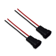 汽车插座线led hid H11 H9 H8 880 H16JP防水公母接头插头带线