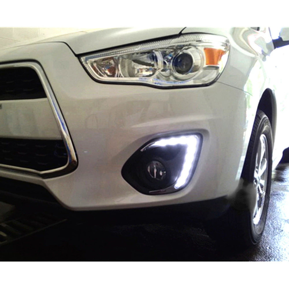 Подходит для Mitsubishi 13-14 Jinxuan Ran Lantern ASX дневной свет модификация перед дымчатым световым каркасом к повороту света