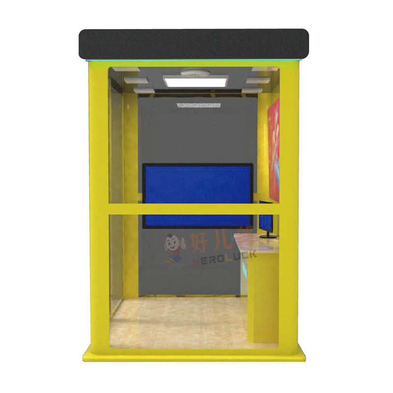 钣金隔音房移动教学网红直播设备室内录音静音舱玻璃电话间隔音舱