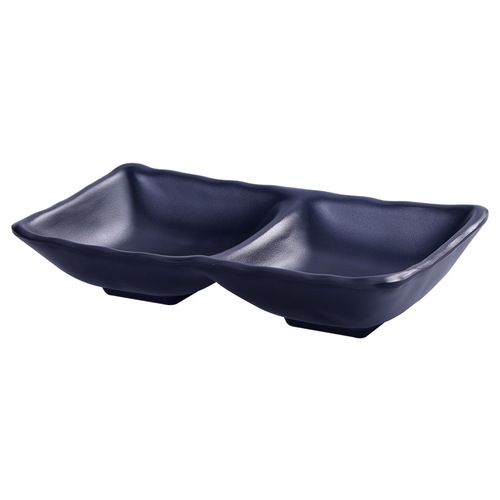 Melamine black sauce dish, dipping dish, condiment dish, barbecue restaurant hot pot restaurant commercial peanut dish, side dish snack dish
