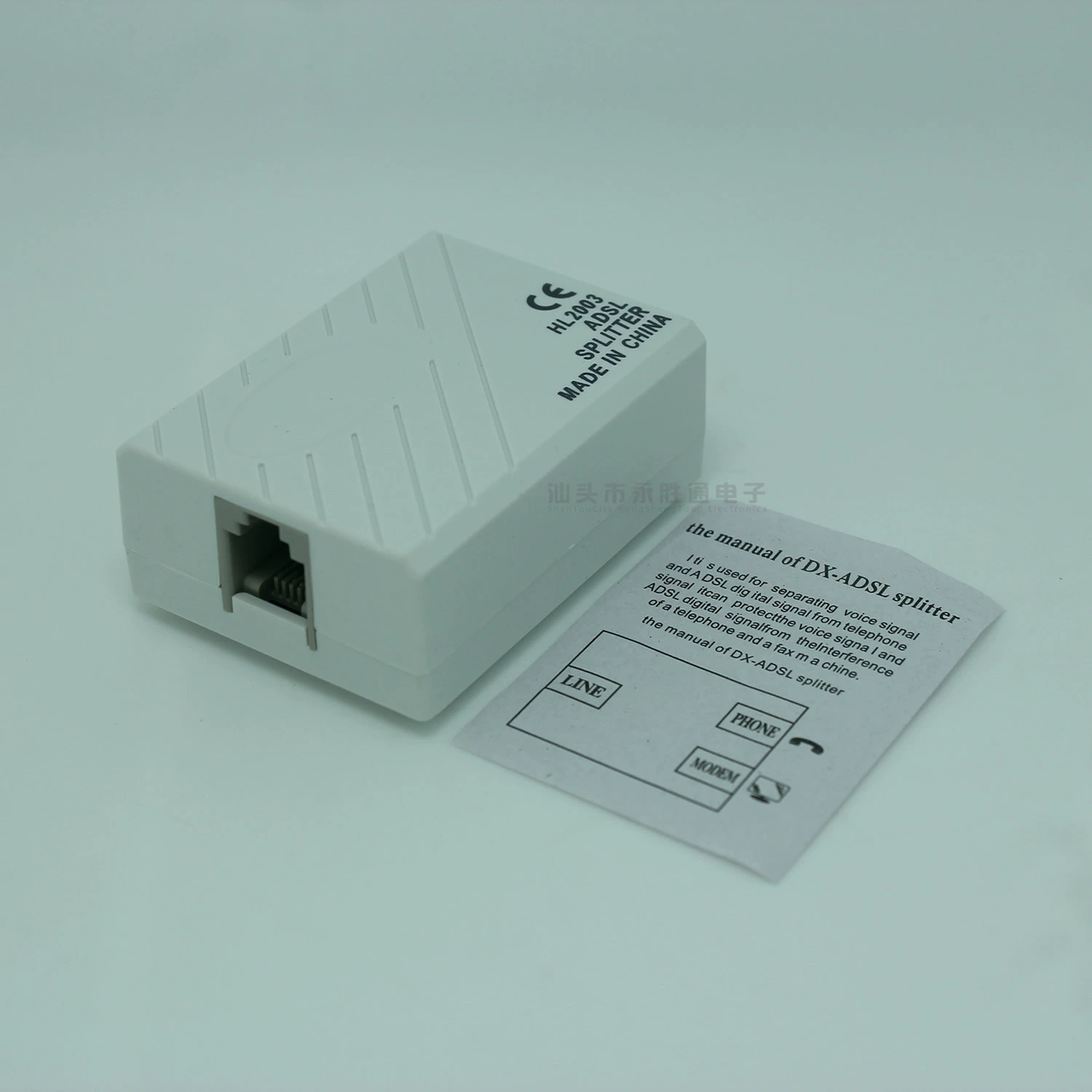 Профессиональный производитель HL2003 ADSL splitter ADSL сепаратор телефона голосовой сепаратор
