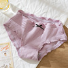 Japanese antibacterial cotton underwear, comfortable breathable pants, plus size