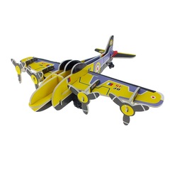 Baby Intelligence Early Education Educational Toy Kindergarten Gift Gift 3D Stereo Elastic Transport Plane Model Fighter Jet