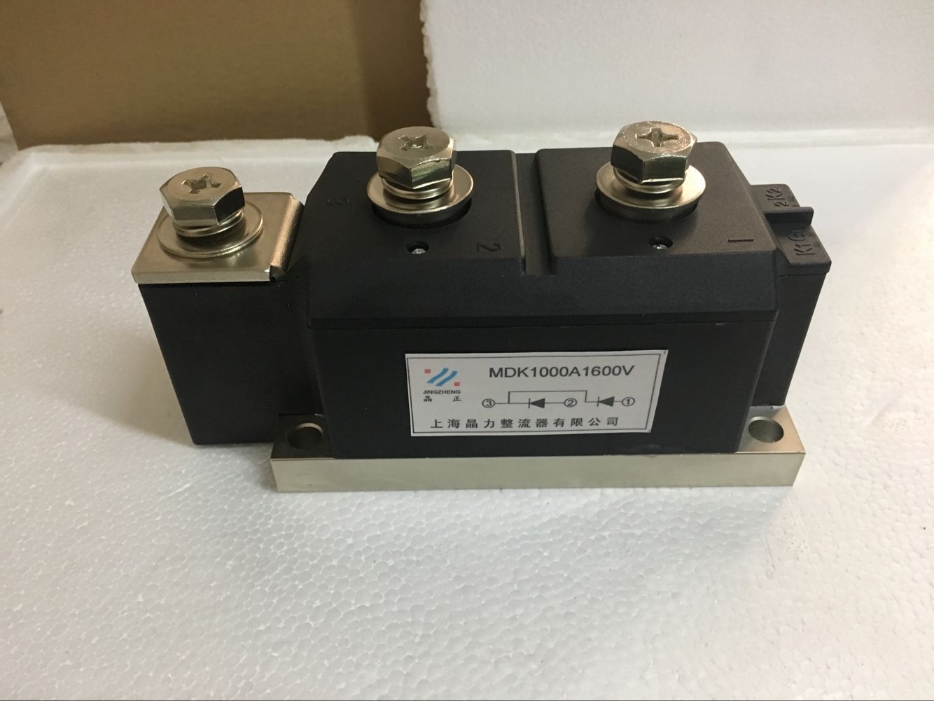 光伏防反二极管MDK1000A1600V整流模块1000A1600V大型二极管模块