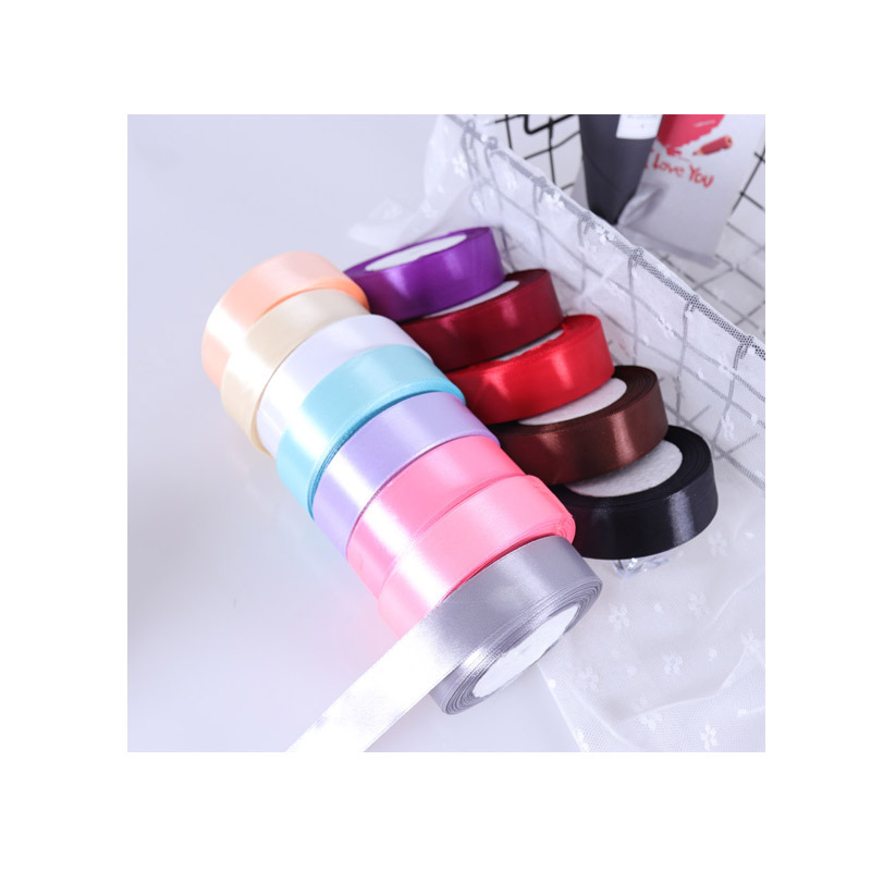 2,5 cm ramo cinta arco cinta flor accesorios regalo embalaje accesorios arco al por mayor