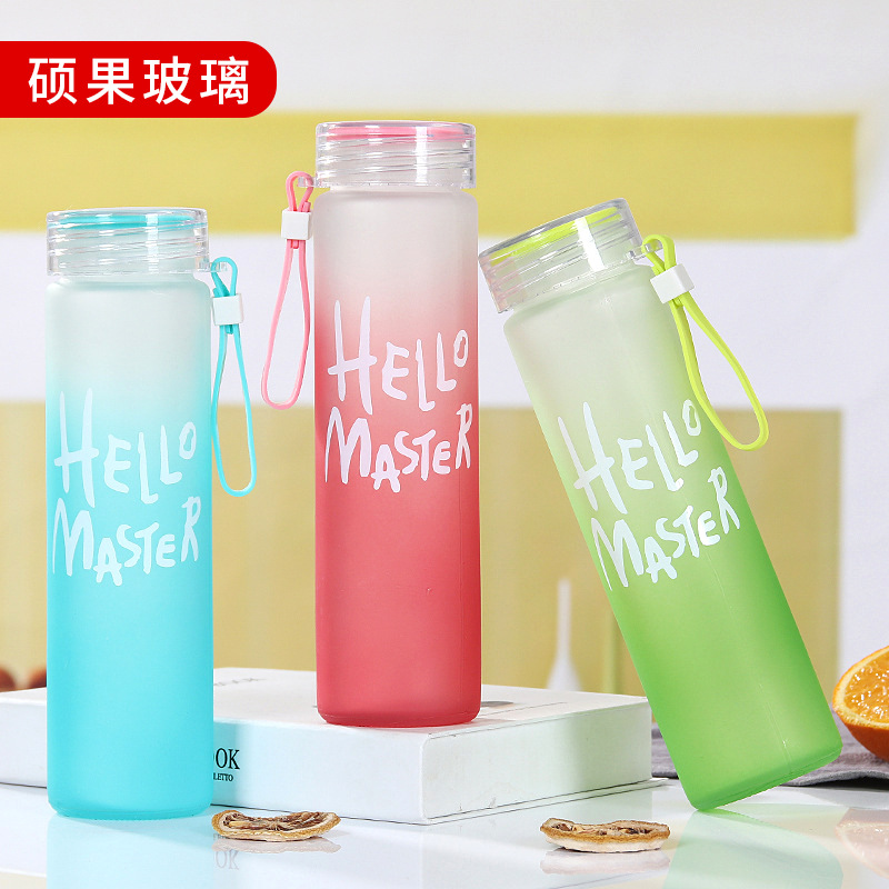 Creative Colorful Cup Student New Glass Cup Activity Small Gift…