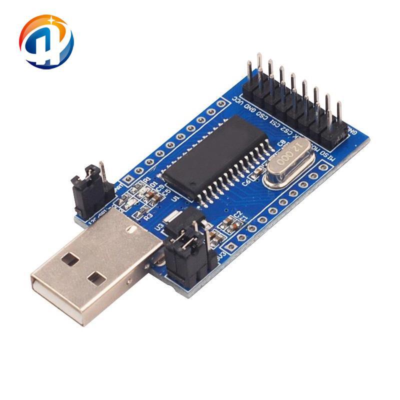 341 模块 USB 转 UART IIC SPI TTL ISP EPP/MEM 并口转换