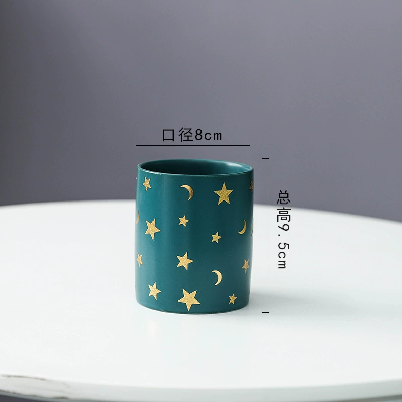 Brand realistic storage system, flowerpot, aromatherapy, ceramic candle