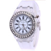 Trend fashionable neon silica gel watch strap suitable for men and women, wholesale