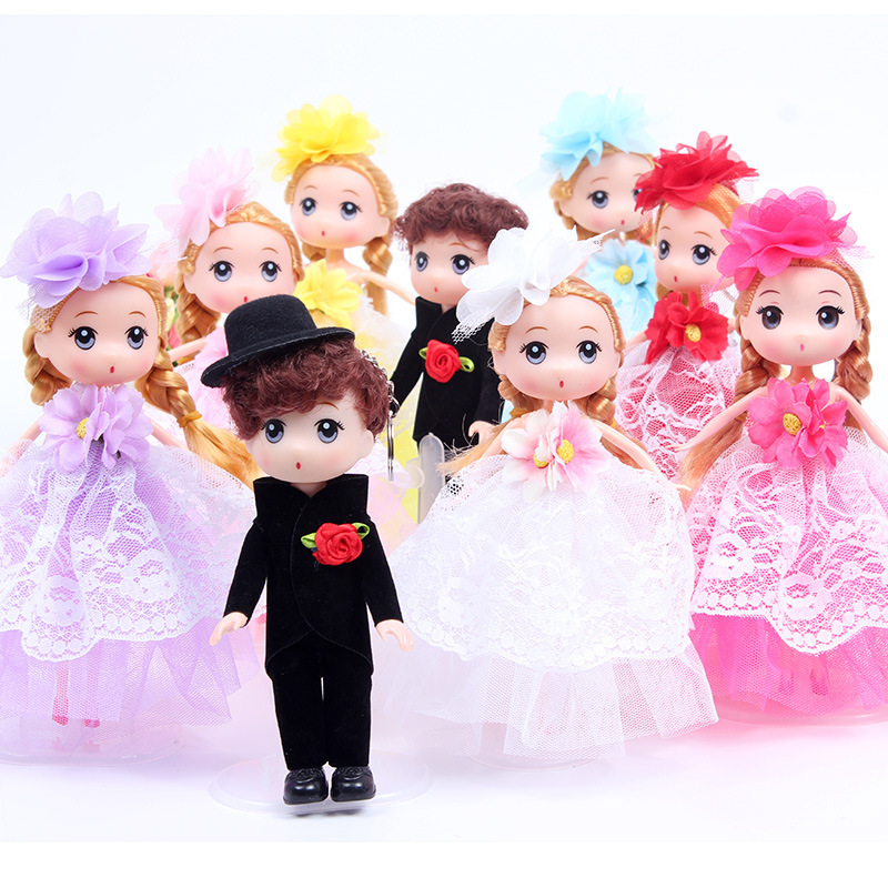 18cm Winter Small Size Confused Doll Doll Constant Tide Confused Barbie Princess Toy Kindergarten Gift