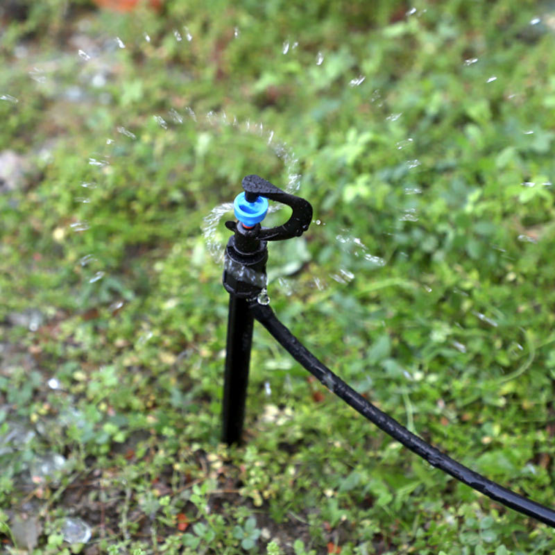 Rievador de flores integrado con boquilla de goteo, barra de enchufe de tierra, simple, rápida y conveniente, sin impuestos