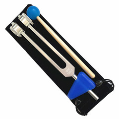 OM136.1 Tuning Fork Resonance Yoga Practice OM Tuning Fork with Fabric Cover and Mallet