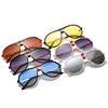 Sunglasses, fashionable universal case, 2020, suitable for import, new collection, gradient, wholesale
