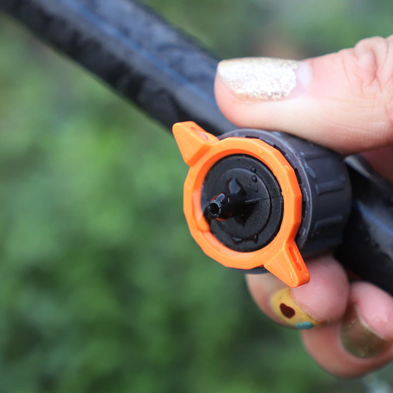 Compensación de presión goteo ajustable, goteo conveniente y simple, invernadero de frutas y verduras al aire libre sin impuestos