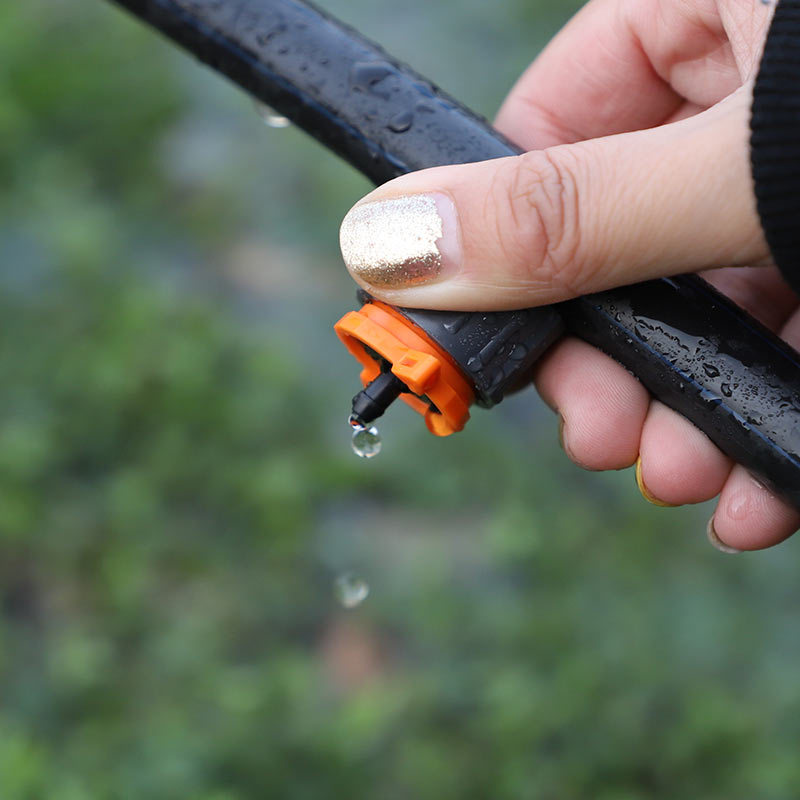 Compensación de presión goteo ajustable, goteo conveniente y simple, invernadero de frutas y verduras al aire libre sin impuestos