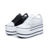 Summer breathable high trend footwear, Korean style