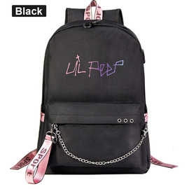 曼巴自定义专用USB耳机青少年学生书包男女休闲旅行双肩背包