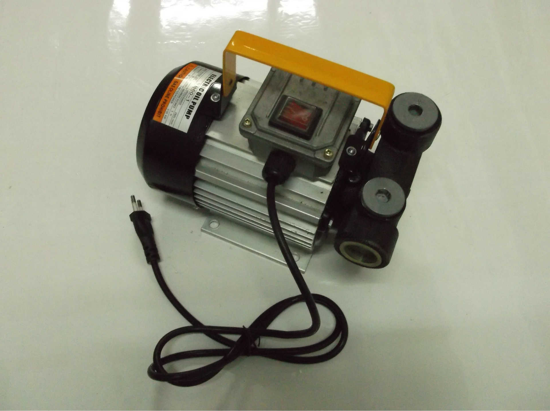 YB60-110v bomba de aceite eléctrica 220V bomba de combustible diesel bomba de transferencia de combustible bomba eléctrica