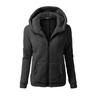 wish winter explosions Amazon new women's European and American plush sweater women's autumn and winter plus velvet padded leisure
