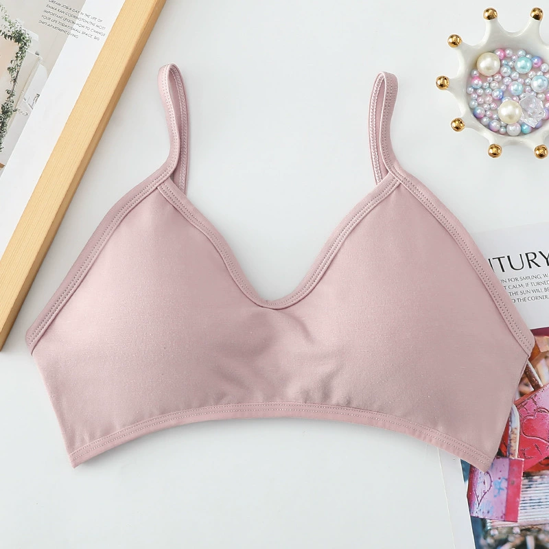  underwear, хлопковая майка, эластичная трубка топ, спортивный бюстгальтер, эффект подъёма