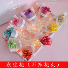 永生花干花 满天星迷你小花束 玫瑰花礼盒装饰搭配礼物福利伴手礼