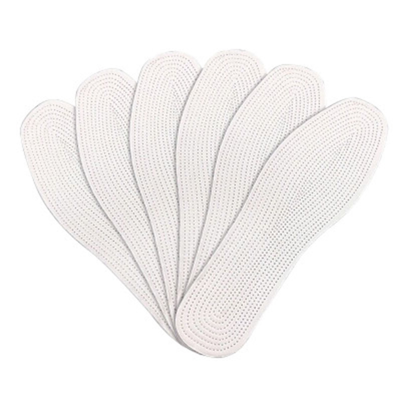 Plantillas de algodón transpirables y absorbientes de sudor, plantillas de laminado de verano delgadas para hombres y mujeres que pueden cortar plantillas de pies suaves no cansadas