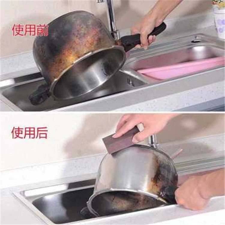 Diamond abrasive magic eraser miraculous nano sponge brush for washing bowls pots rust removal kitchen cleaning