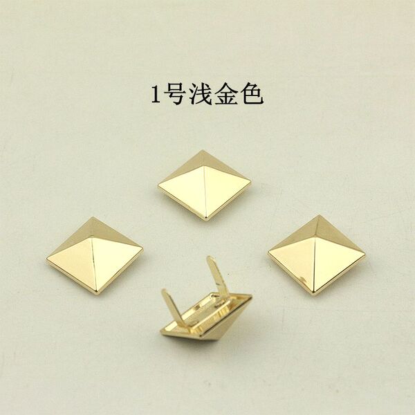 square metal bag accessory