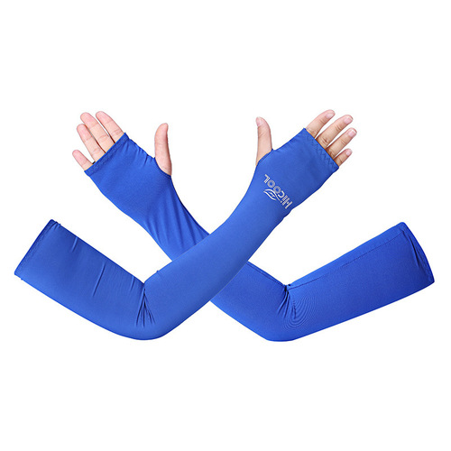 Korean outdoor sports sleeves, new summer sun protection golf sleeves, extended fingerless arm sleeves