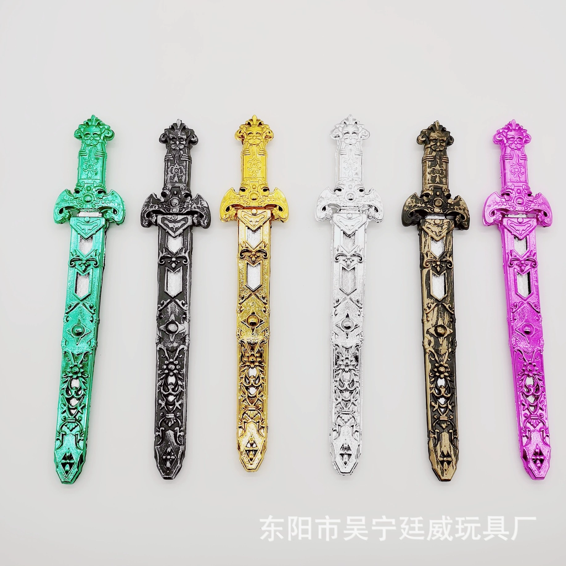 Фабрика прямые детские игрушки Пластиковые Меч оружие 507 Маленький Меч реквизит экспортируется в Ближний Восток, Европу и США