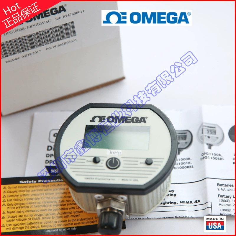 DPG1100B-30V/100G DPG1100AD-05G цифровой манометр NEMA-4 номинал Omegia
