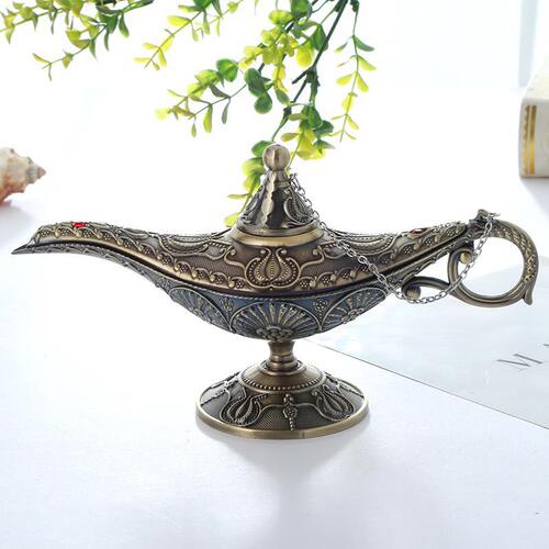 Ala Magic Lamp Large Tulip Magic Lamp Wishing Lamp 21*11.5 European Crafts Creative Craft Ornaments