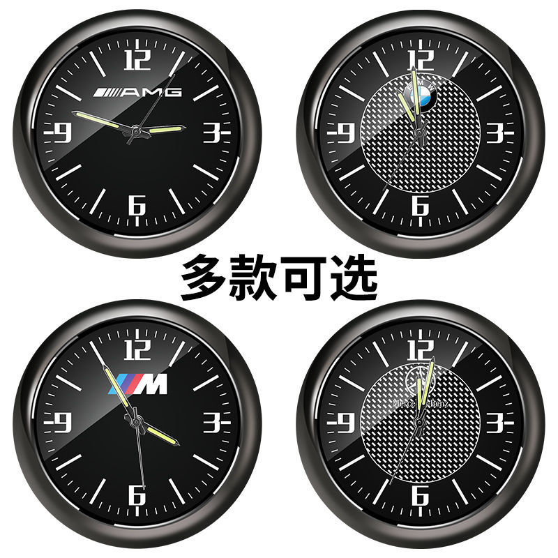 Reloj de coche luminoso coche reloj electrónico reloj de coche horario reloj de cuarzo reloj regalo de coche