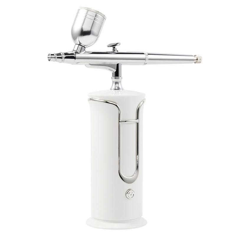 Inyector de oxígeno carga doméstica portátil medidor de oxígeno de agua pistola de alta presión atomización hidratante pluma instrumento de belleza al por mayor