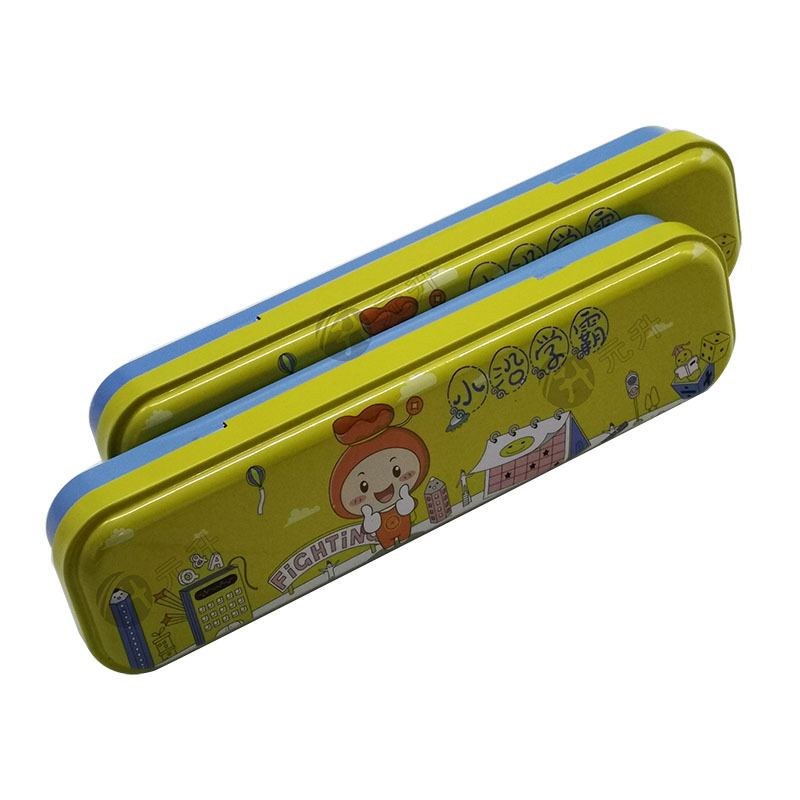 Stationery Iron Box Buddy Eva Pencil Box Silicone Cartoon Pencil Bag Multi-Functional Creative Student School Supplies Packaging
