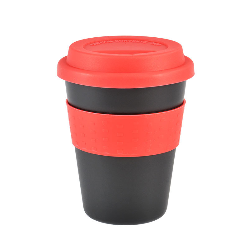 Amazon Venta caliente creativo regalo de silicona simple PP taza de plástico taza de agua portátil de viaje taza de enjuague bucal