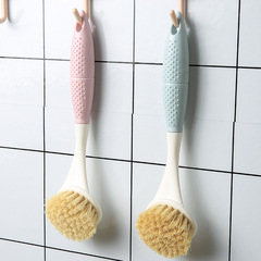 家用清潔可掛式去污鍋刷洗碗刷多用途長柄洗鍋刷水槽灶台清潔刷