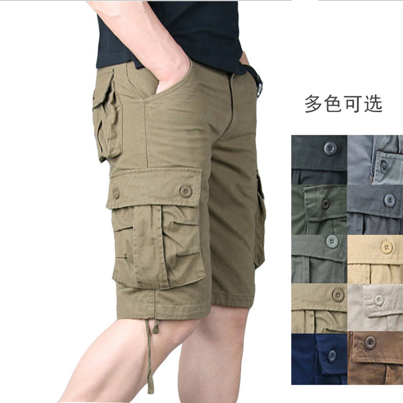 New Men's Pure Cotton Shorts, Men's Shorts, Summer Casual Pants, Loose Breeches, Men's Casual Shorts, Men's Trendy