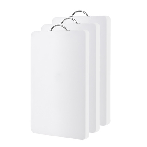 Factory direct supply bulk PE plastic anti-slip cutting boards for hotels, schools, meat stalls, and fruit cutting boards