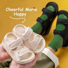 Happy Mary children's fabric sandals, boys' outdoor beach shoes, children's toddler sandals, girls' sandals
