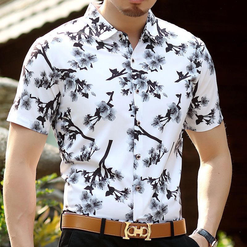 summer cotton thin shirt