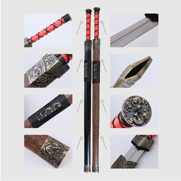 Cross -border metal ancient style Changhan Kendao Performance Film…